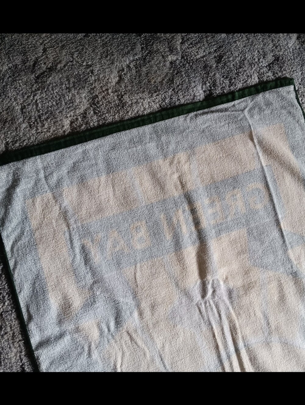 šš Vintage 1996 Green Bay Packers Cotton Beach Towel NFL Football Summer - Picture 10 of 10